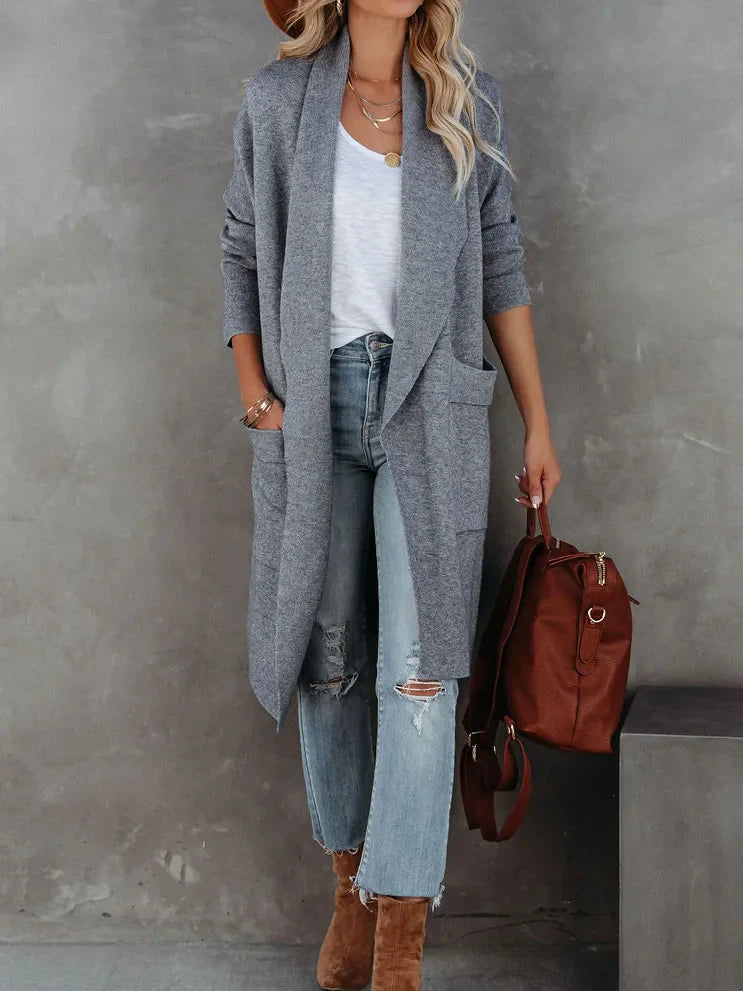 Casual wollen jas - Casual Chic