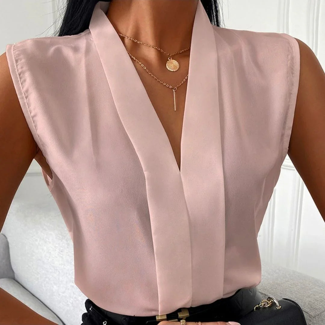 Serenity Mouwloze Blouse