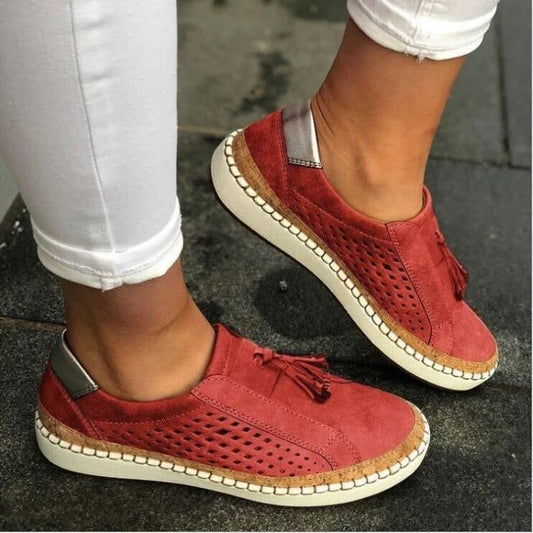 Loafers met kwastjes: stijlvolle instapper, casual flats met lage hak