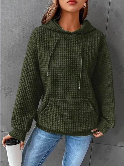 Effen casual hoodie