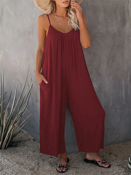 Ultimate Flowy Jumpsuit met Zakken